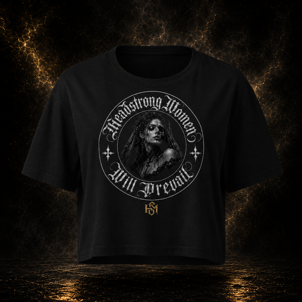 Headstrong Women Prevail Crop Top