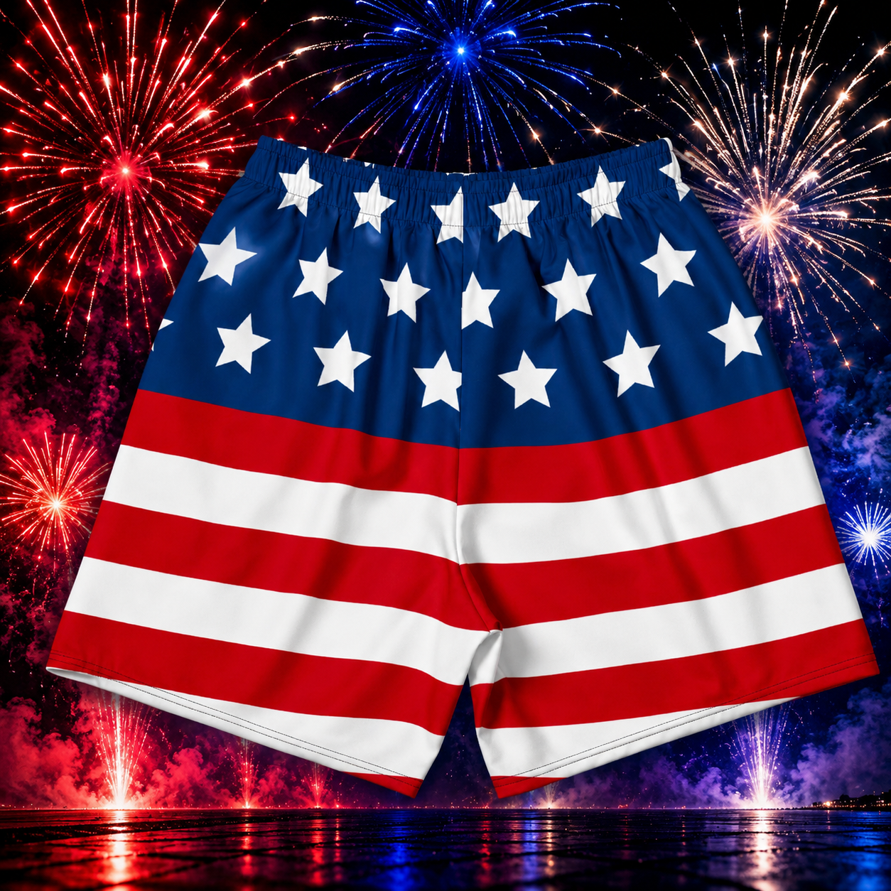 HSM USA 250 Unisex Athletic Long Shorts