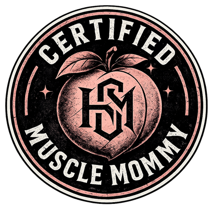 Muscle Mommy Holographic stickers