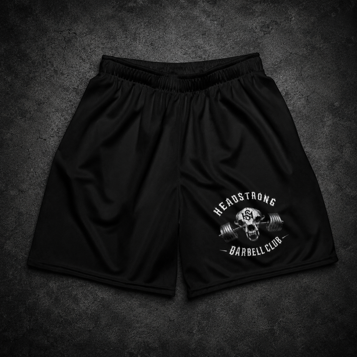 HSM Barbell Club Unisex Mesh Shorts