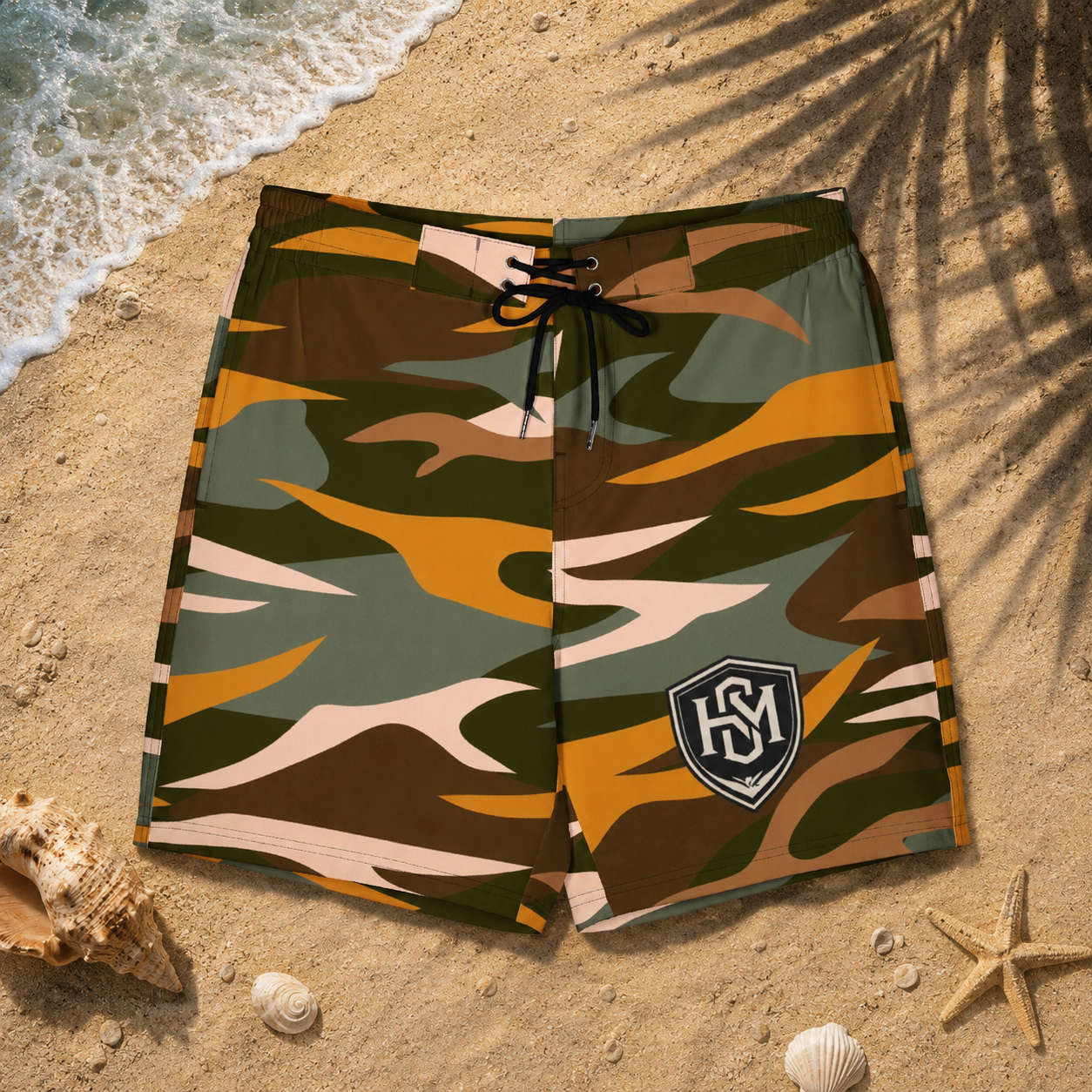 OG HSM Camo Men's Board Shorts