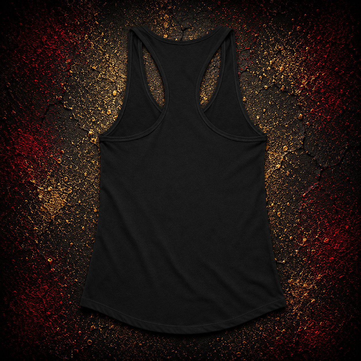 Medusa Women’s fitted racerback tank top