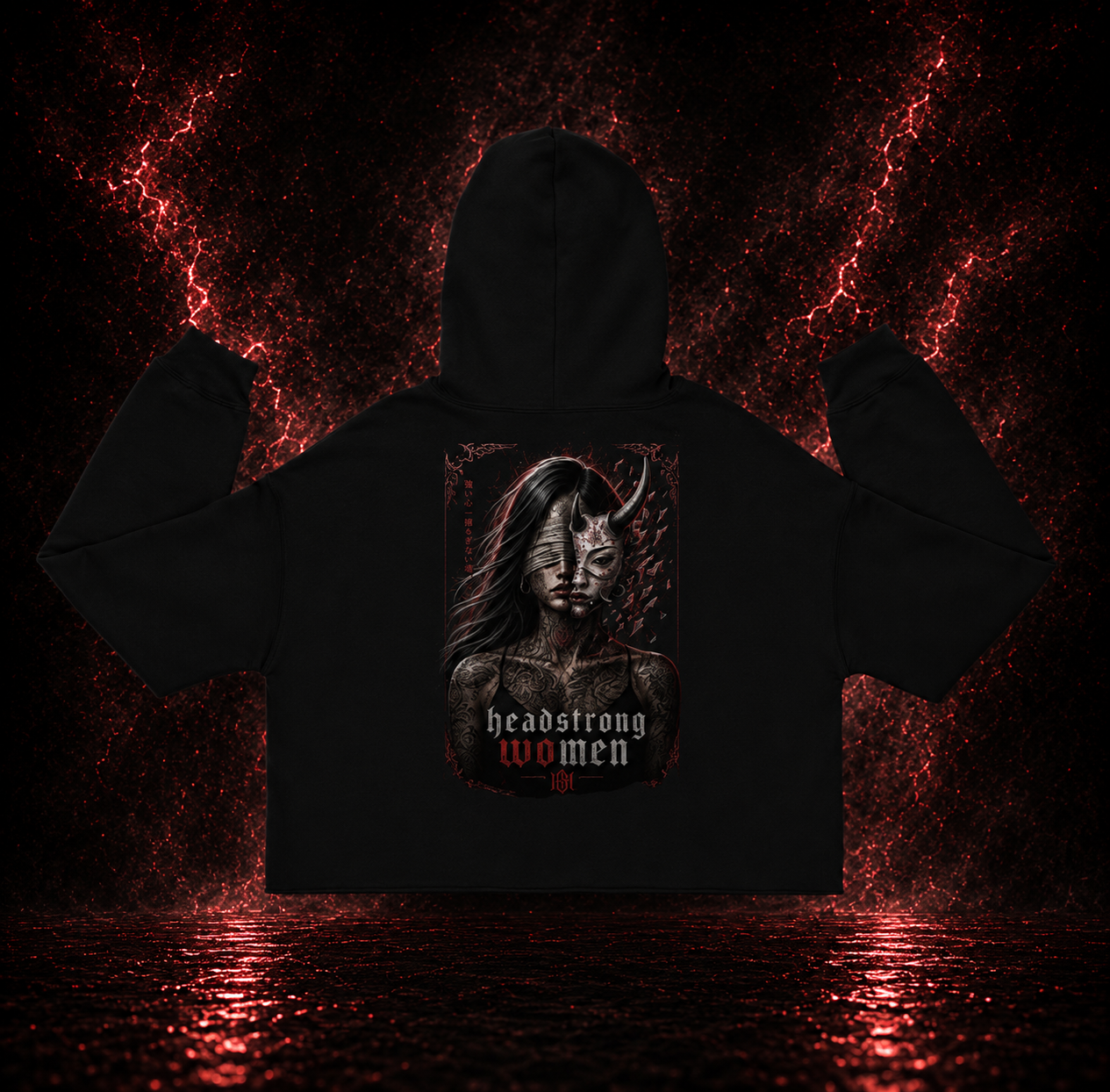Headstrong Women Oni Crop Hoodie