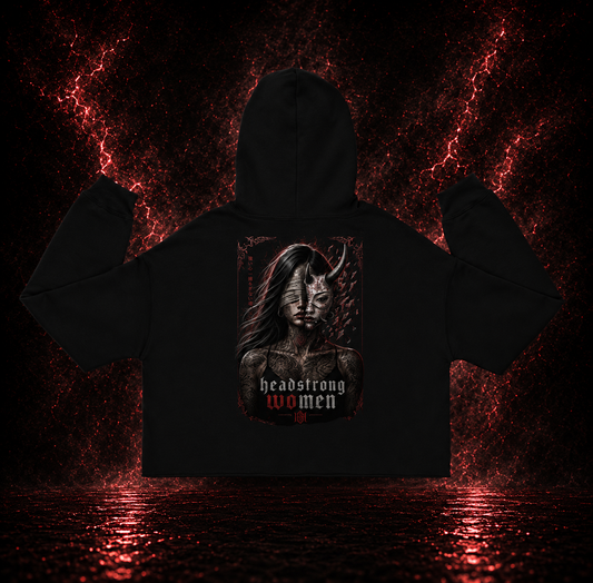 Headstrong Women Oni Crop Hoodie