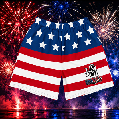 HSM USA 250 Unisex Athletic Long Shorts