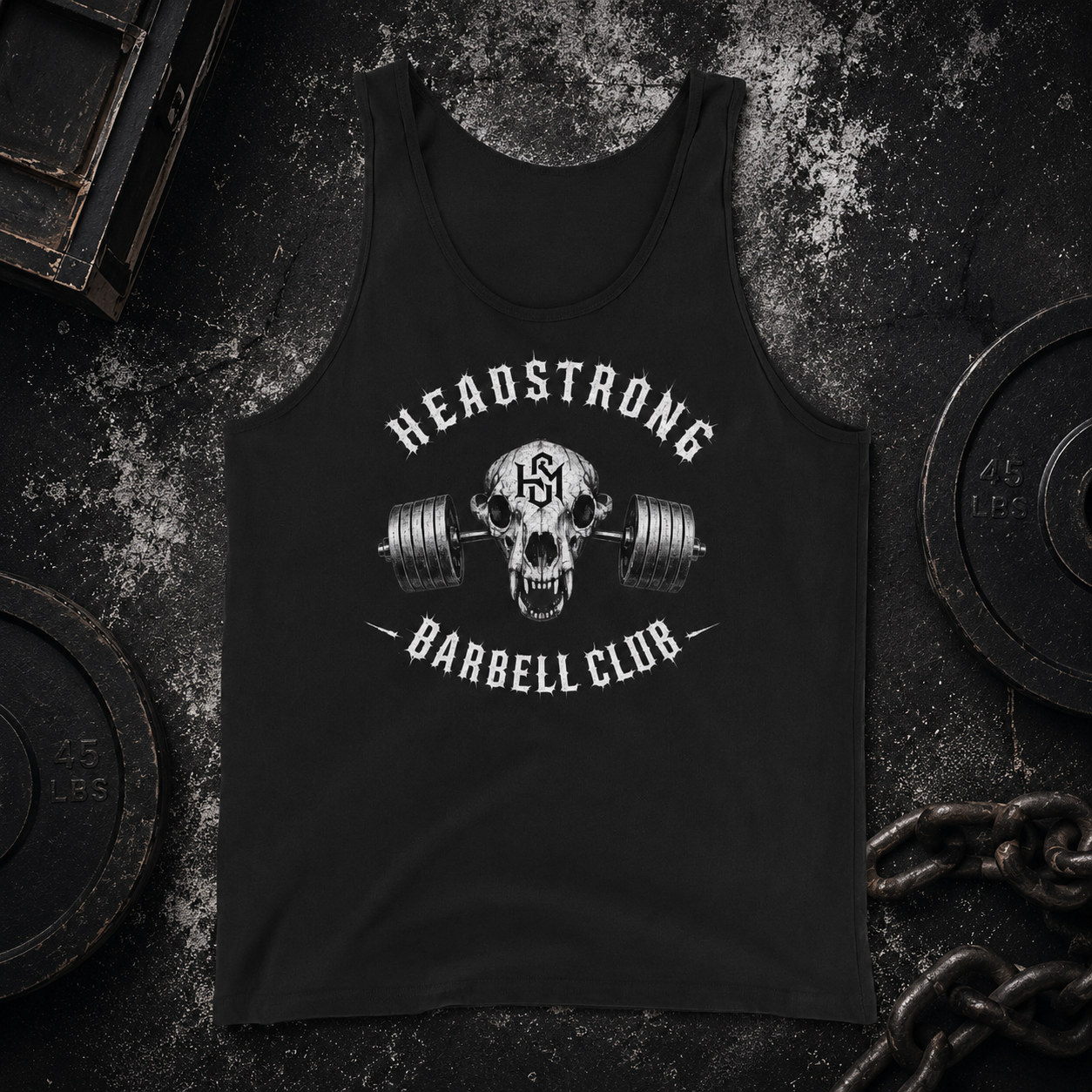 HSM Barbell Men's Tank Top