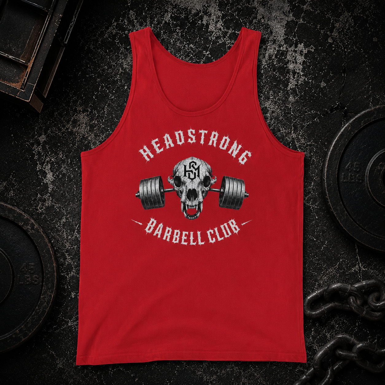HSM Barbell Men's Tank Top